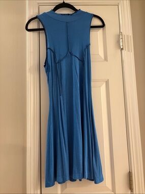 Urban Outfitters Sleeveless Midi Dress in Royal Blue